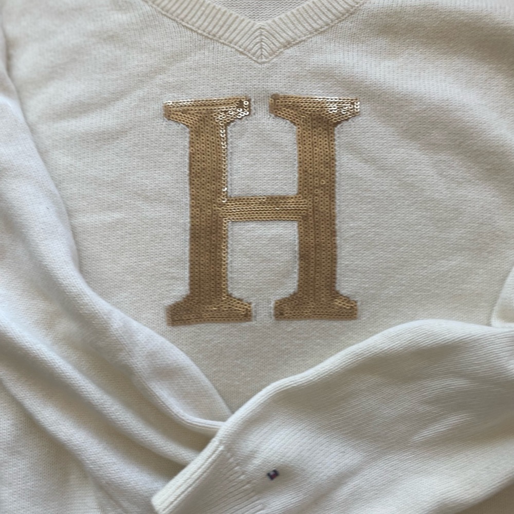 Preppy Tommy Hilfiger sweater ladies medium. - Picture 2 of 4